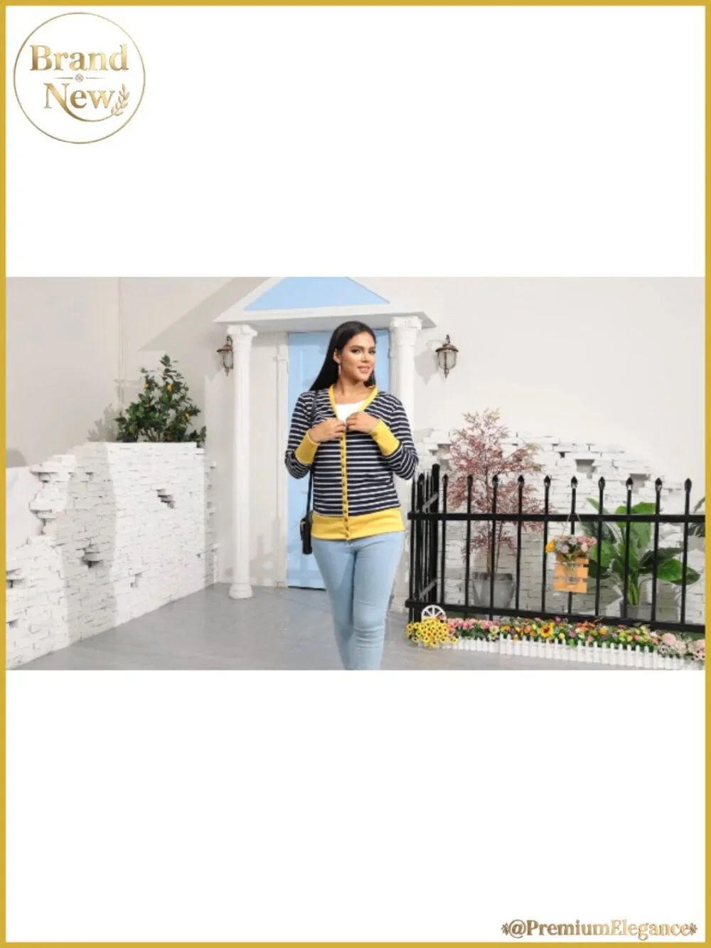 Women's Cardigan Sweater Long Sleeve Open Front Ribbed Knit Lightweight Snap